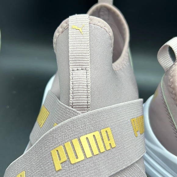 Puma Wired Run Slip On Violet w/ Gold Detail Sneakers 382299-05, Women’s size 9 - Picture 7 of 13